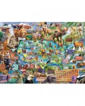 Puzzle Master Pieces - National Parks, 1000 piese (Master-Pieces-71794)