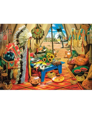 Puzzle Master Pieces - Trading Post, 1000 piese (Master-Pieces-71901)