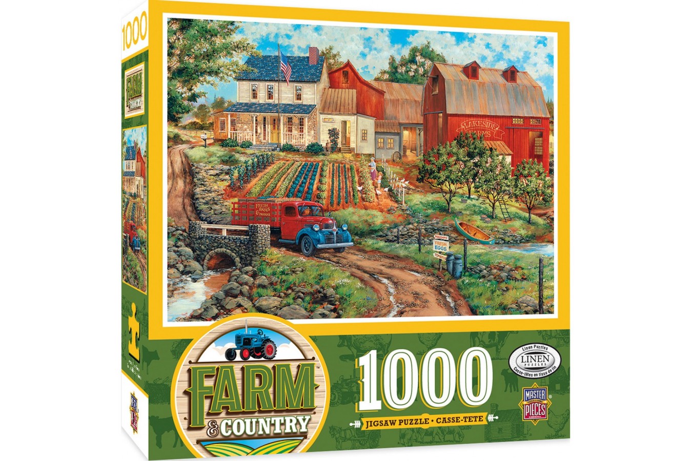 Puzzle Master Pieces - Grandma's Garden, 1000 piese (Master-Pieces-71921)