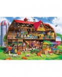 Puzzle Master Pieces - Family Barn, 1000 piese (Master-Pieces-71966)
