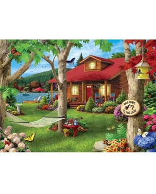 Puzzle Master Pieces - Welcome to the Lake, 1000 piese (Master-Pieces-81742)