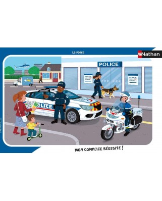 Puzzle Nathan - The Police, 15 piese (86139)