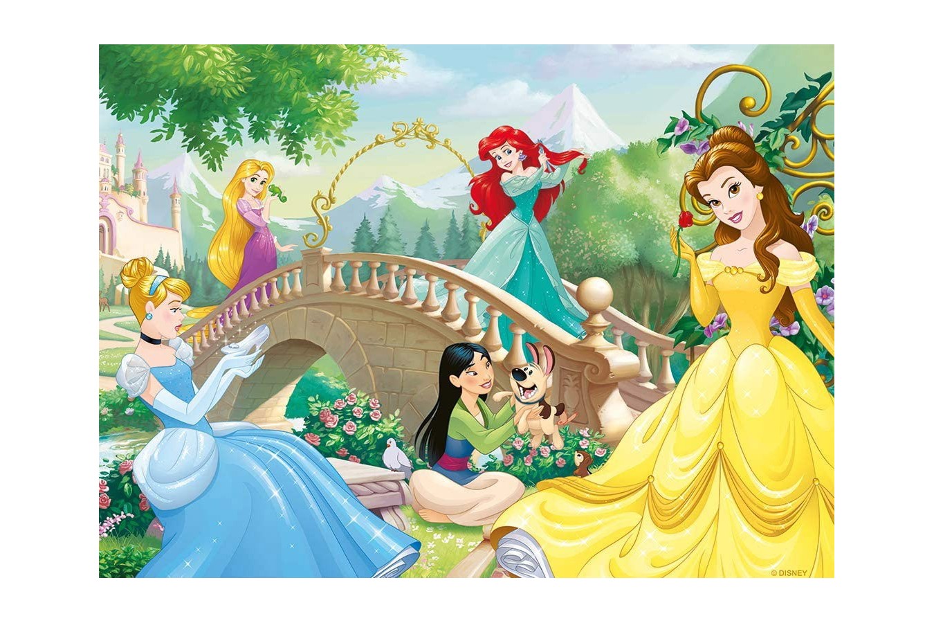 Puzzle Nathan - Disney Princess, 60 piese (86567)