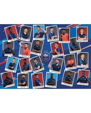 Puzzle Nathan - French Football Team, 1000 piese (87629)