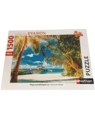 Puzzle Nathan - Levente Bodo: Paradise Beach, 1500 piese (87794)