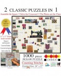 Puzzle SunsOut - Irv Brechner: Puzzle Combo: Counting Stitches, 1000 piese (Sunsout-10176)
