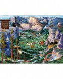 Puzzle SunsOut - Joseph Burgess: Yosemite Adventures, 500 piese (Sunsout-38890)