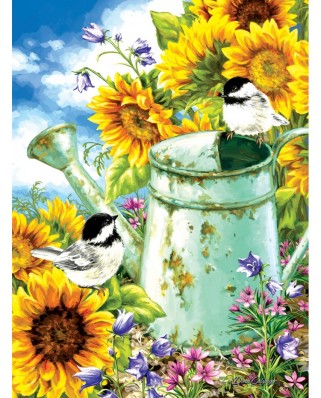 Puzzle SunsOut - Dona Gelsinger: Sunflower Garden, 1000 piese (Sunsout-57124)
