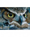 Puzzle SunsOut - Carla Kurt: Dark Owl, 1000 piese (Sunsout-71086)