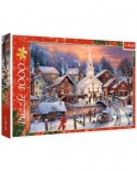 Puzzle Trefl - White Christmas, 1000 piese (10602)