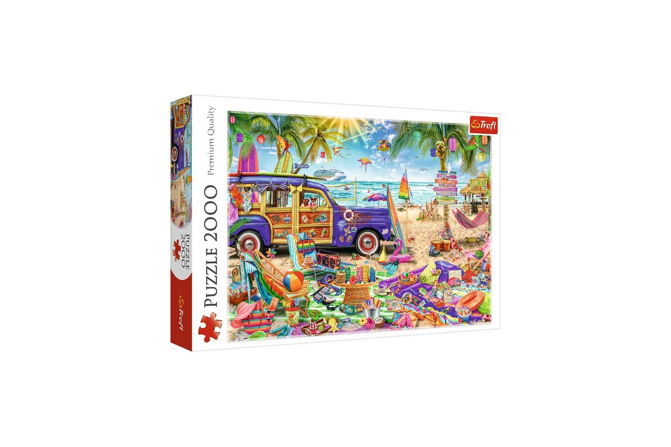 Puzzle Trefl - Tropical Vacation, 2000 piese (27109)