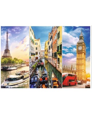 Puzzle Trefl - A Journey through Europe, 4000 piese (45009)