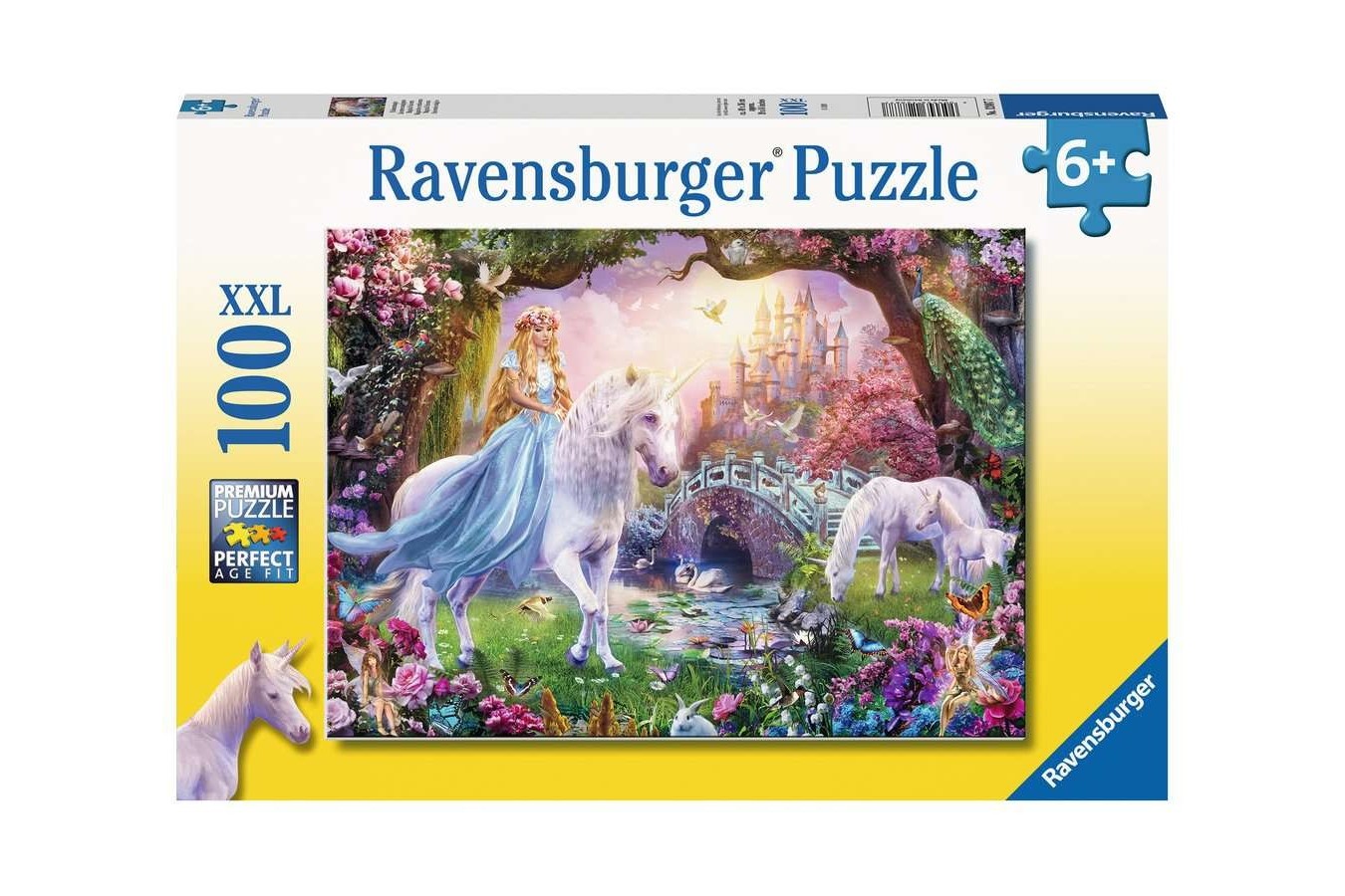 Puzzle Ravensburger - Zana Si Unicorn, 100 piese (12887)