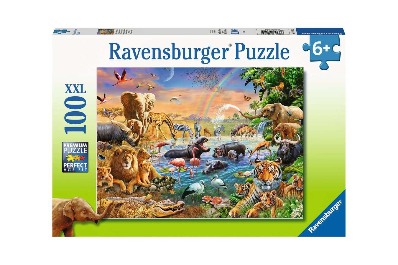 Puzzle Ravensburger - Izvor In Jungla, 100 piese (12910)