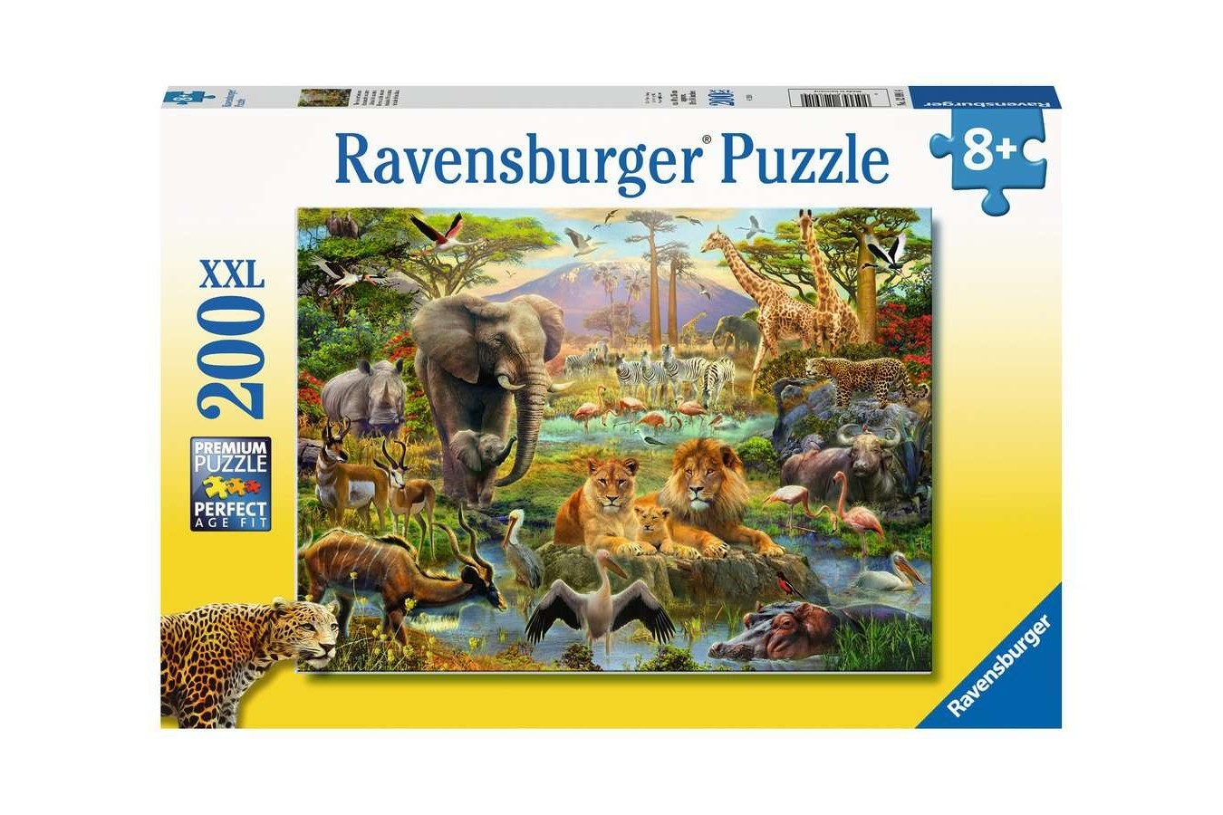 Puzzle Ravensburger - Animale Din Savana, 200 piese (12891)