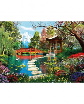 Puzzle Clementoni - Fuji Garden, 1000 piese (39513)