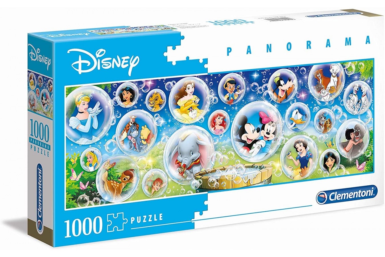 Puzzle panoramic Clementoni - Disney Classic, 1000 piese (39515)