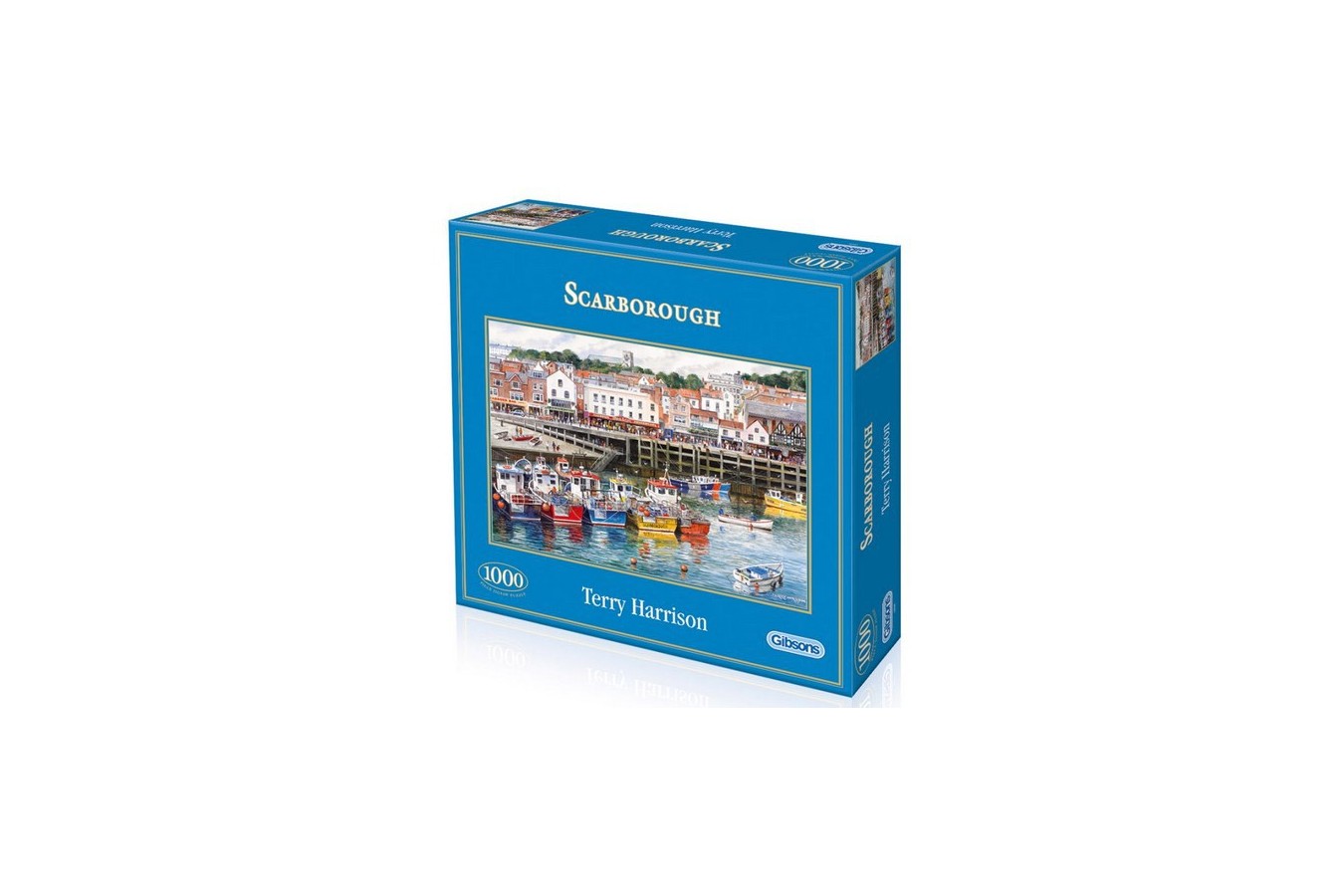 Puzzle Gibsons - Scarborough Fishing Harbour, 1000 piese (11213)