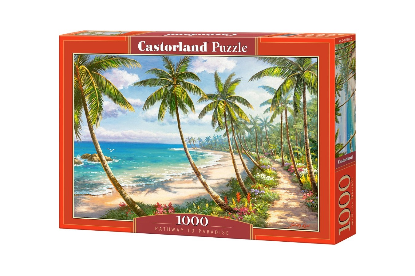 Puzzle Castorland - Pathway to Paradise, 1000 piese (104666)