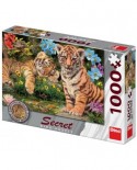 Puzzle Dino - Secret Puzzle - Tiger Babies, 1000 piese (53277)