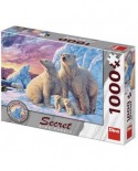 Puzzle Dino - Secret Puzzle - Polar bears, 1000 piese (53278)