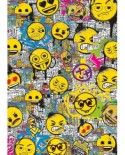 Puzzle Educa - Emoji Graffiti, 500 piese (18485)