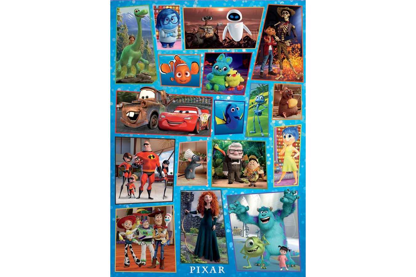 Puzzle Educa - Disney Pixar, 1000 piese (18497)