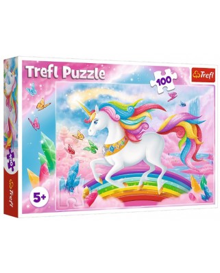 Puzzle Trefl - Unicorn, 100 piese (16364)