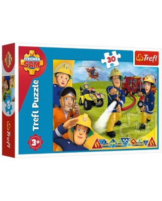 Puzzle Trefl - Fireman Sam, 30 piese (18244)