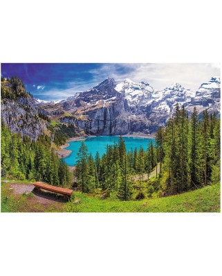 Puzzle Trefl - Lake Oeschinen, Alps, Switzerland, 1500 piese (26166)