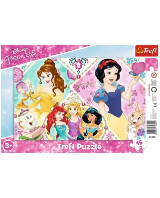 Puzzle Trefl - Disney Princess, 15 piese (31352)