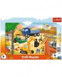 Puzzle Trefl - Construction site, 15 piese (31354)