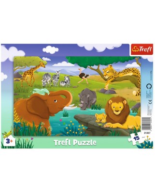 Puzzle Trefl - Savannah, 15 piese (31357)