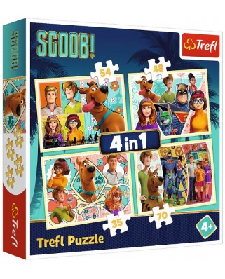 Puzzle Trefl - Scooby Doo, 35/48/54/70 piese (34340)