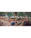 Puzzle panoramic Gibsons - Terence Cuneo: Under the Clock, 636 piese (52020)