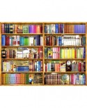 Puzzle Anatolian - Barbara Behr: Bookshelves, 1000 piese (1093)