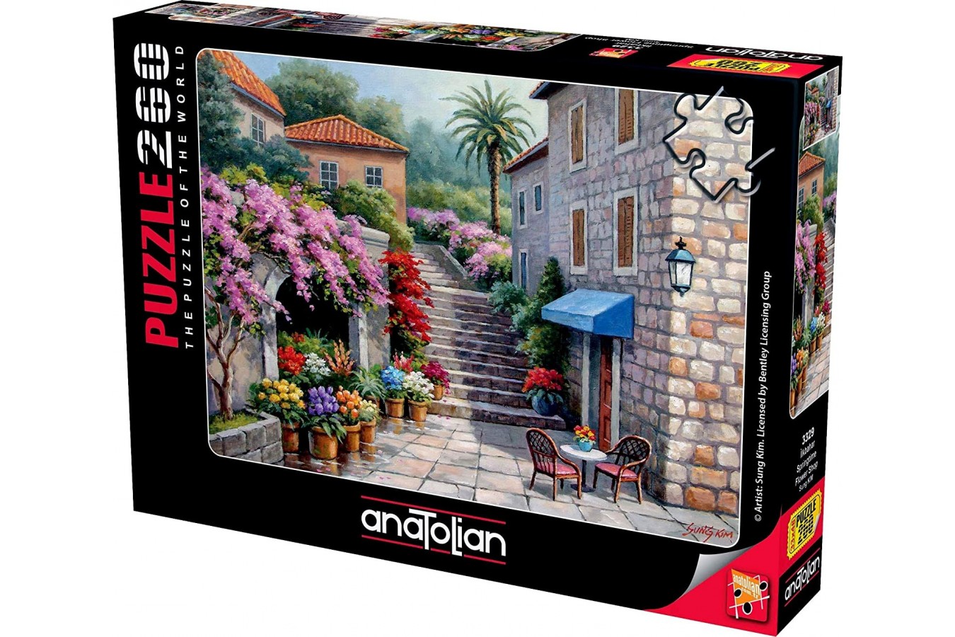 Puzzle Anatolian - Sung Kim: Springtime Flower Shop, 260 piese (3329)