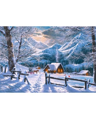 Puzzle Castorland - Snowy Morning, 1500 piese (151905)