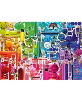 Puzzle Schmidt - Colors Of The Rainbow, 1000 piese (58958)