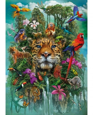 Puzzle Schmidt - King Of The Jungle, 1000 piese (58960)