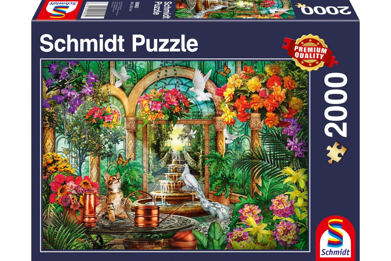 Puzzle Schmidt - Atrium, 2000 piese (58962)