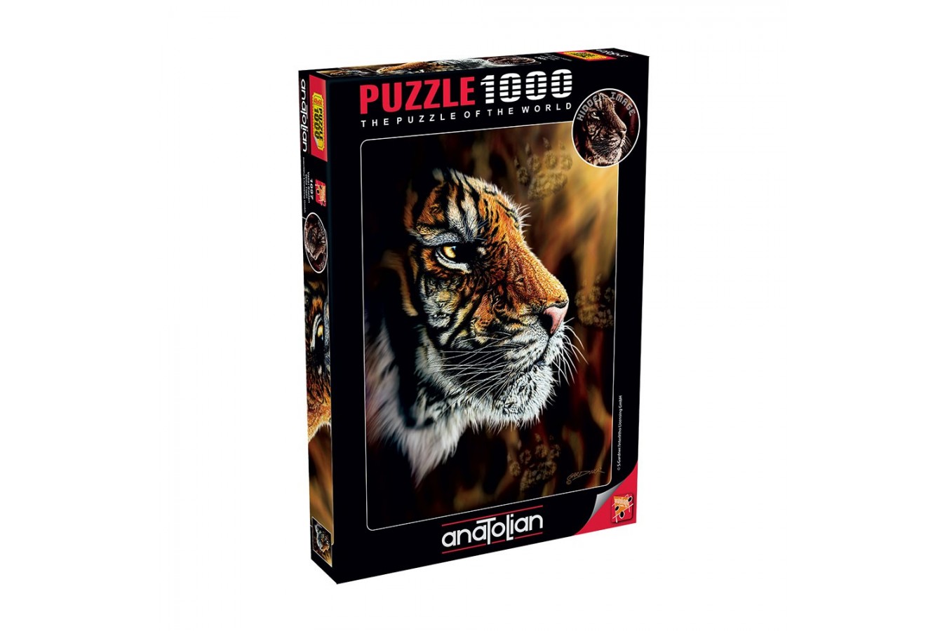 Puzzle Anatolian - Wild Tiger, 1000 piese (1097)