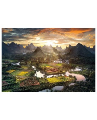 Puzzle Clementoni - View of China, 2000 piese (32564)