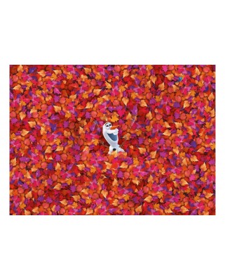 Puzzle Clementoni - Impossible Puzzle - Frozen 2, 1000 piese dificile (39526)
