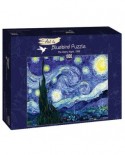 Puzzle 1000 piese - Vincent Van Gogh: The Starry Night, 1889 (Art-by-Bluebird-60001)