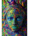 Puzzle 1000 piese - Face Art - Portrait of woman (Art-by-Bluebird-60010)