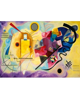 Puzzle 1000 piese - Vassily Kandinsky: Gelb-Rot-Blau, 1925 (Art-by-Bluebird-60036)