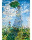 Puzzle 1000 piese - Claude Monet: Woman with a Parasol - Madame Monet and Her Son (Art-by-Bluebird-60039)