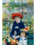 Puzzle 1000 piese - Auguste Renoir: Two Sisters (On the Terrace), 1881 (Art-by-Bluebird-60050)