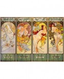 Puzzle 1000 piese - Alfons Mucha: Four Seasons, 1900 (Art-by-Bluebird-60056)